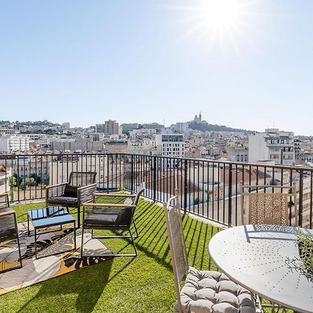 Marseille: Superbe Vue Sur Notre-Dame De La Garde Marselha Exterior foto