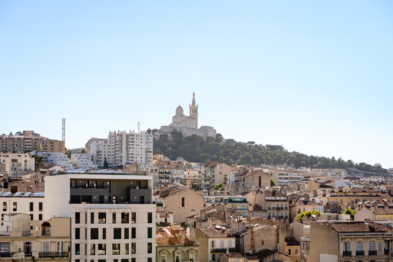 Marseille: Superbe Vue Sur Notre-Dame De La Garde Marselha Exterior foto